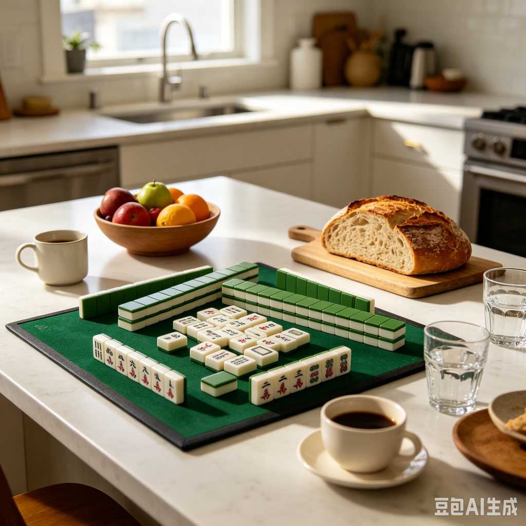 mahjong set with storage case